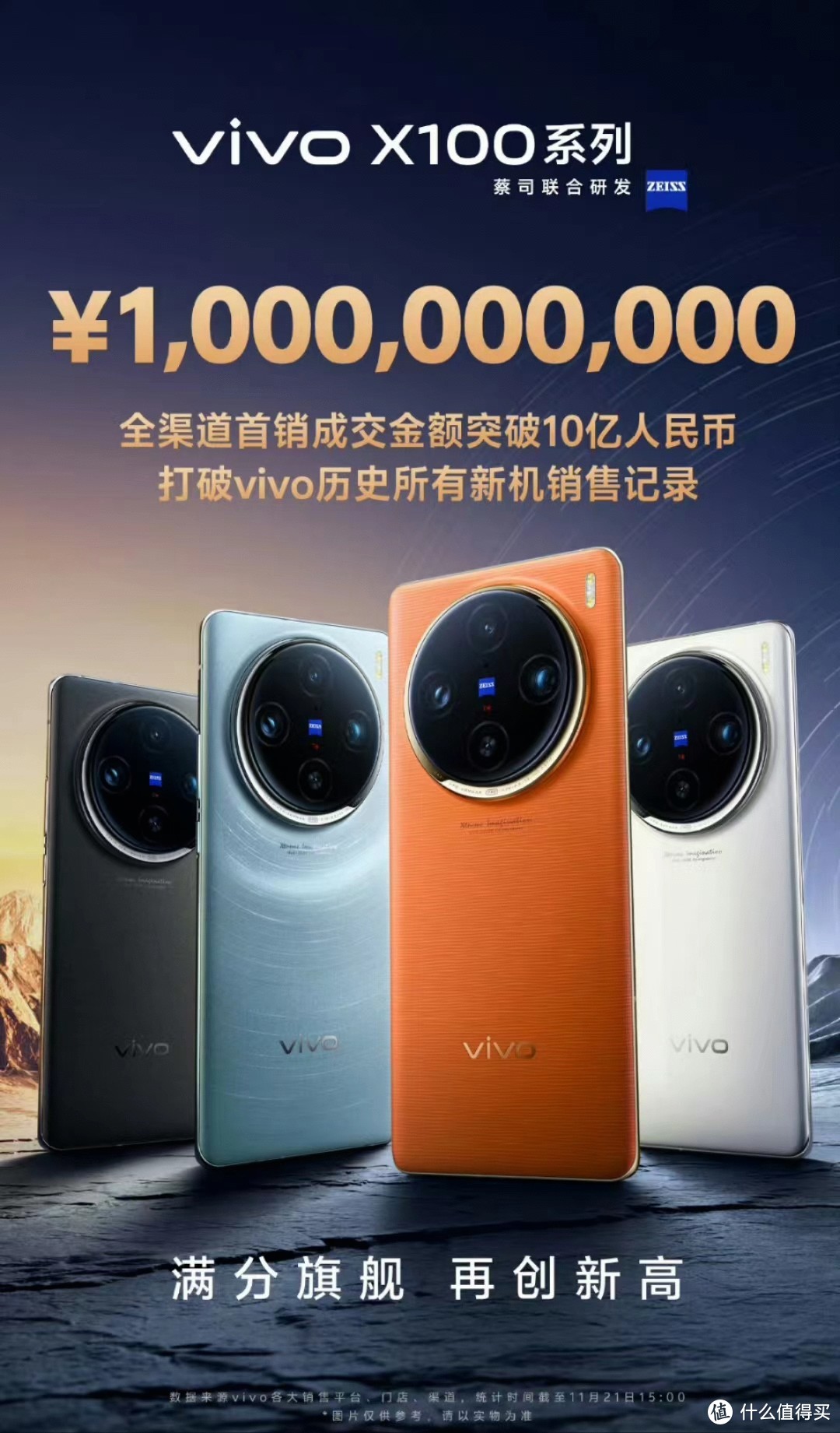 首销金额突破10亿，vivo X100系列算是口碑销量双丰收吗？